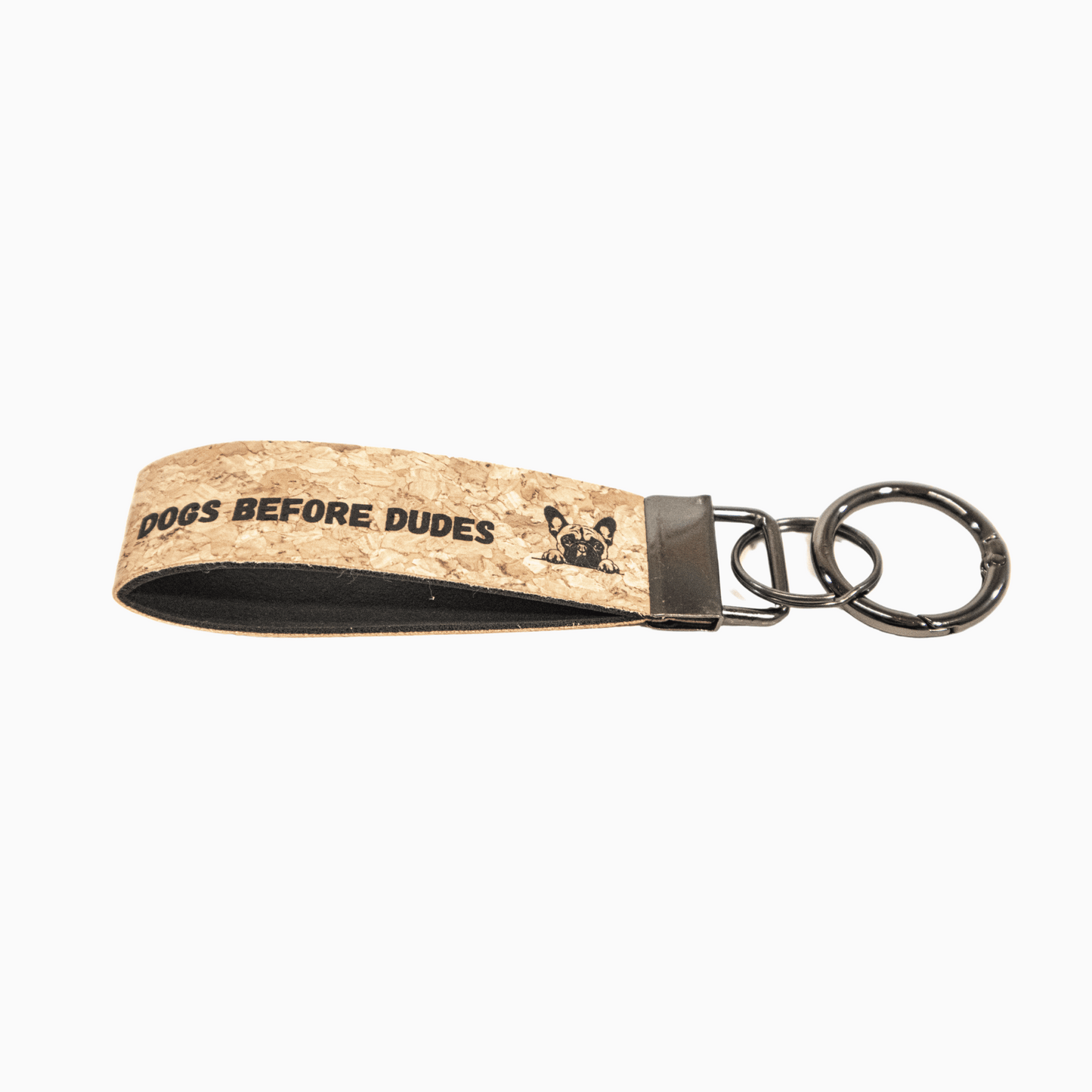 Dogs Before Dudes Keychain, perfect for dogs and puppies lovers