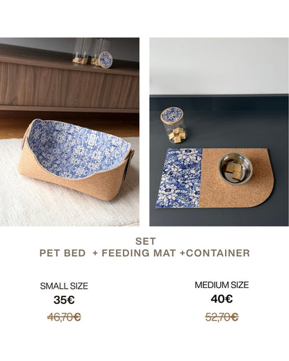 End Collection Flower Blue