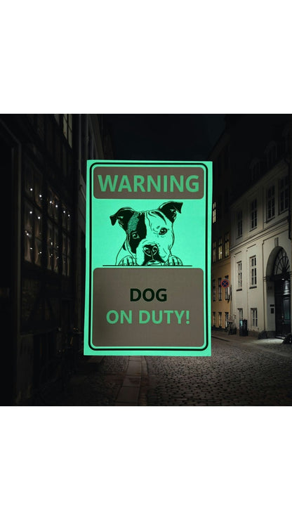 Dog On Duty!
