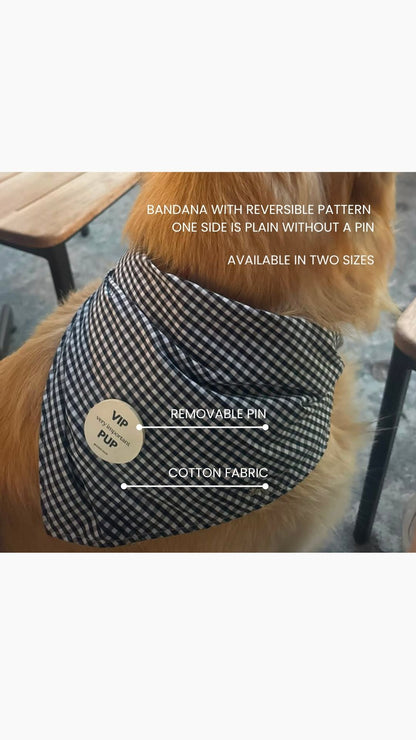MOODog BLACK VICHY + 8 PIN's