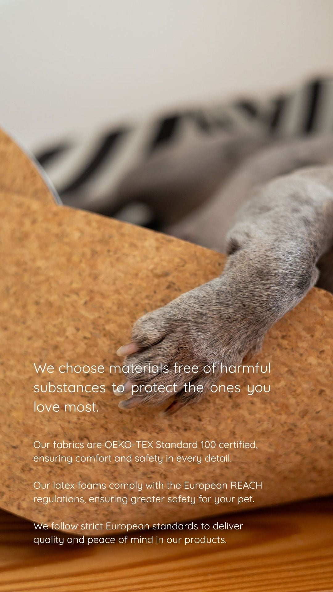 MONO Pet Bed Cork