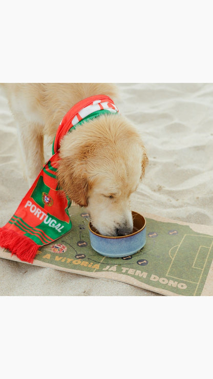 Football Fan Feeding Mat