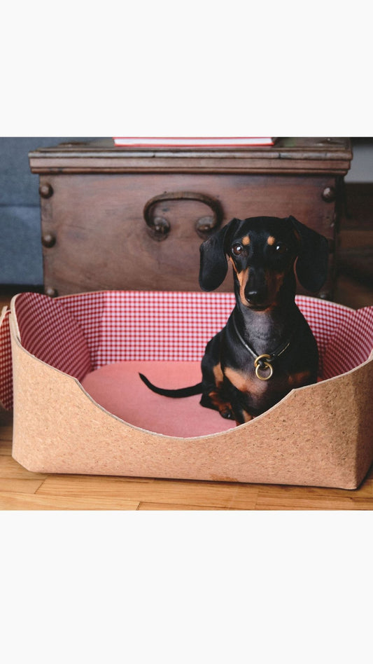 MON CHERRY PET BED & PET MAT CHERRY