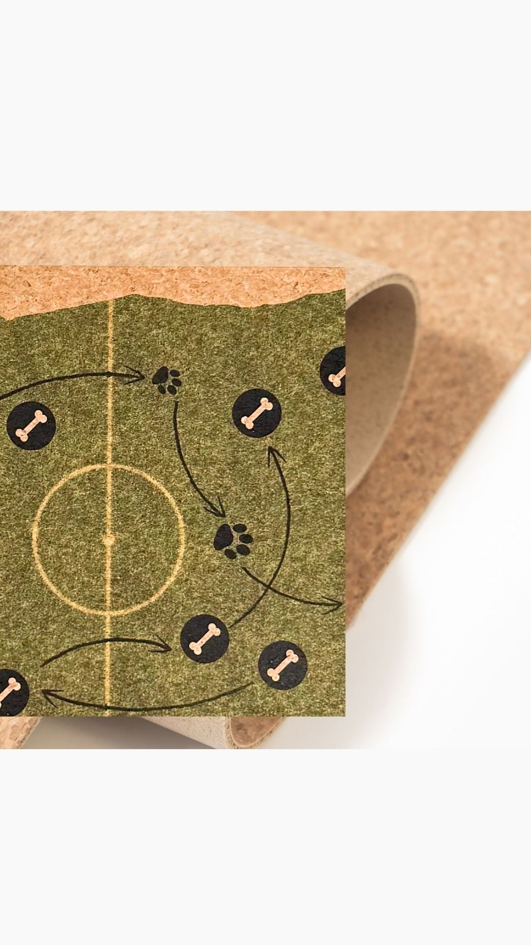 Football Fan Feeding Mat