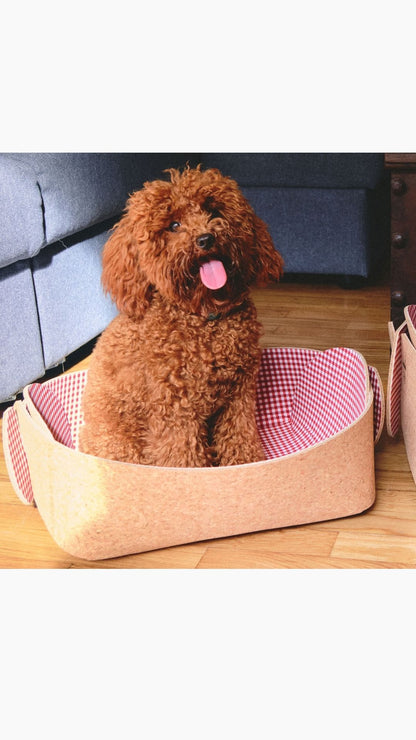 MON CHERRY PET BED & PET MAT CORK