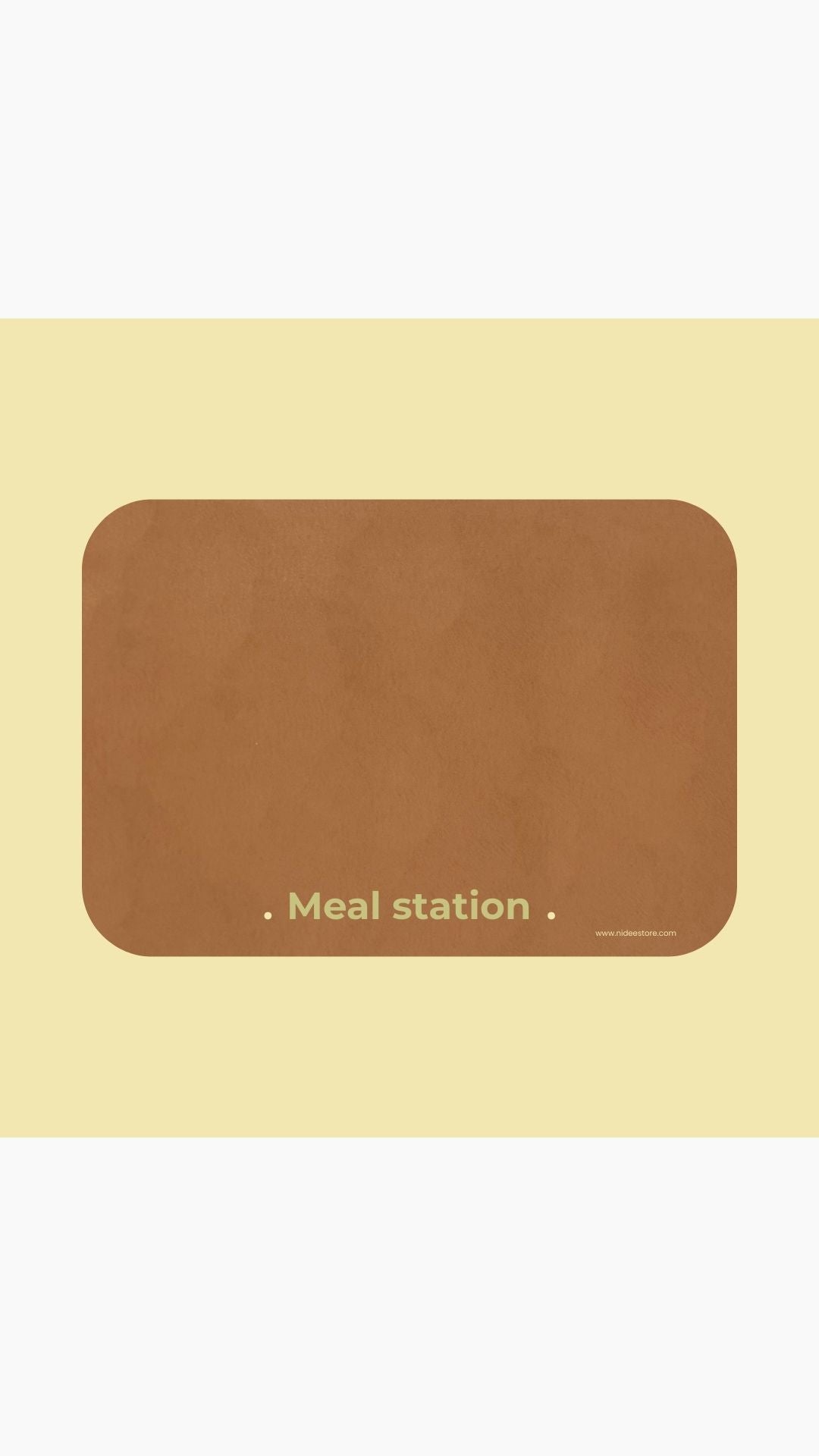 PET MAT MEAL STATION