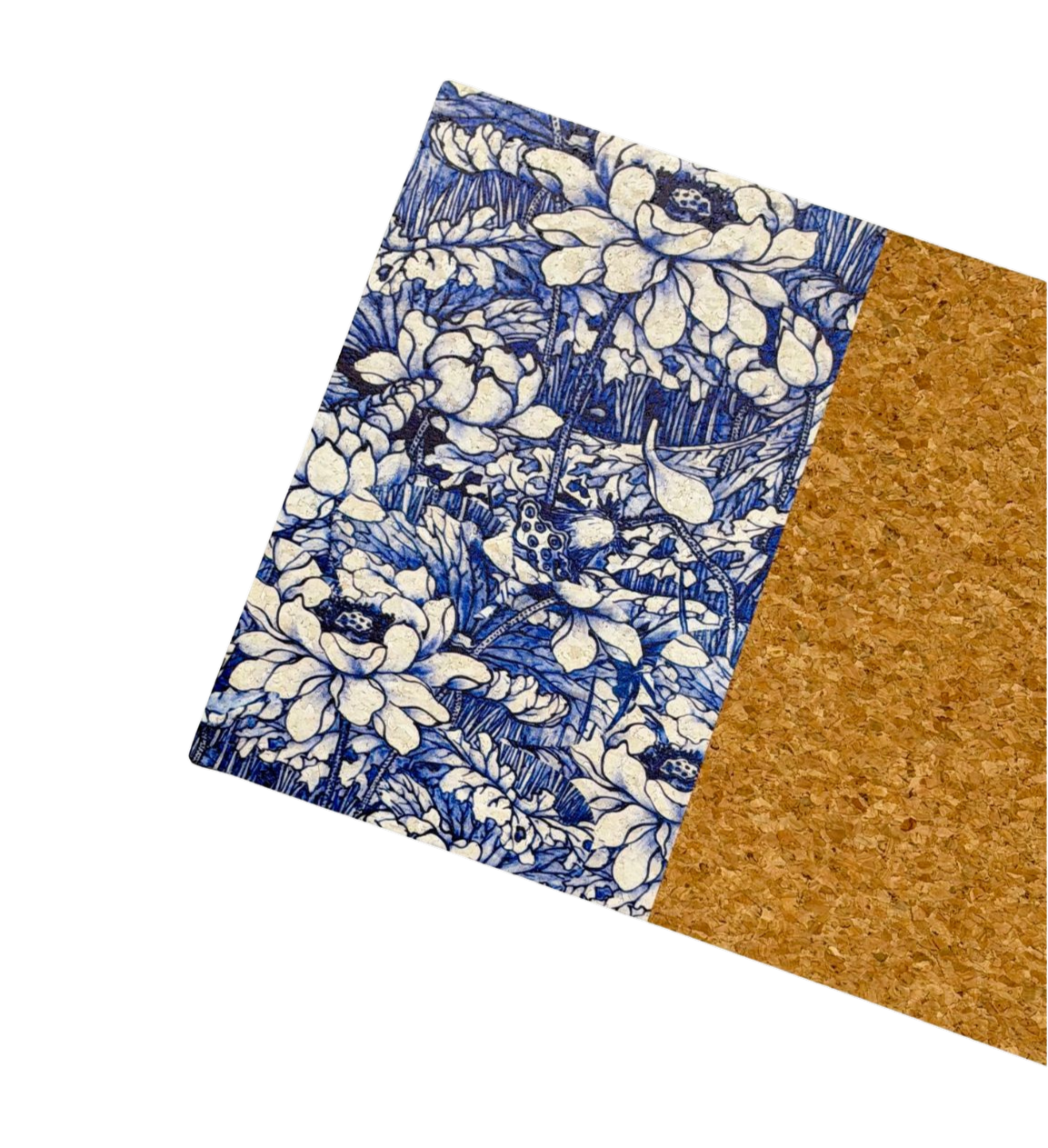Pet Mat Flower Blue