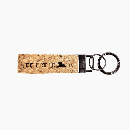 Home Is Where The Dogs Are Keychain, perfect for dogs and puppies lovers