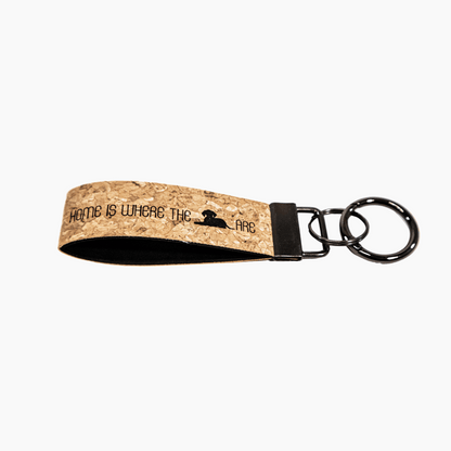 Home Is Where The Dogs Are Keychain, perfect for dogs and puppies lovers