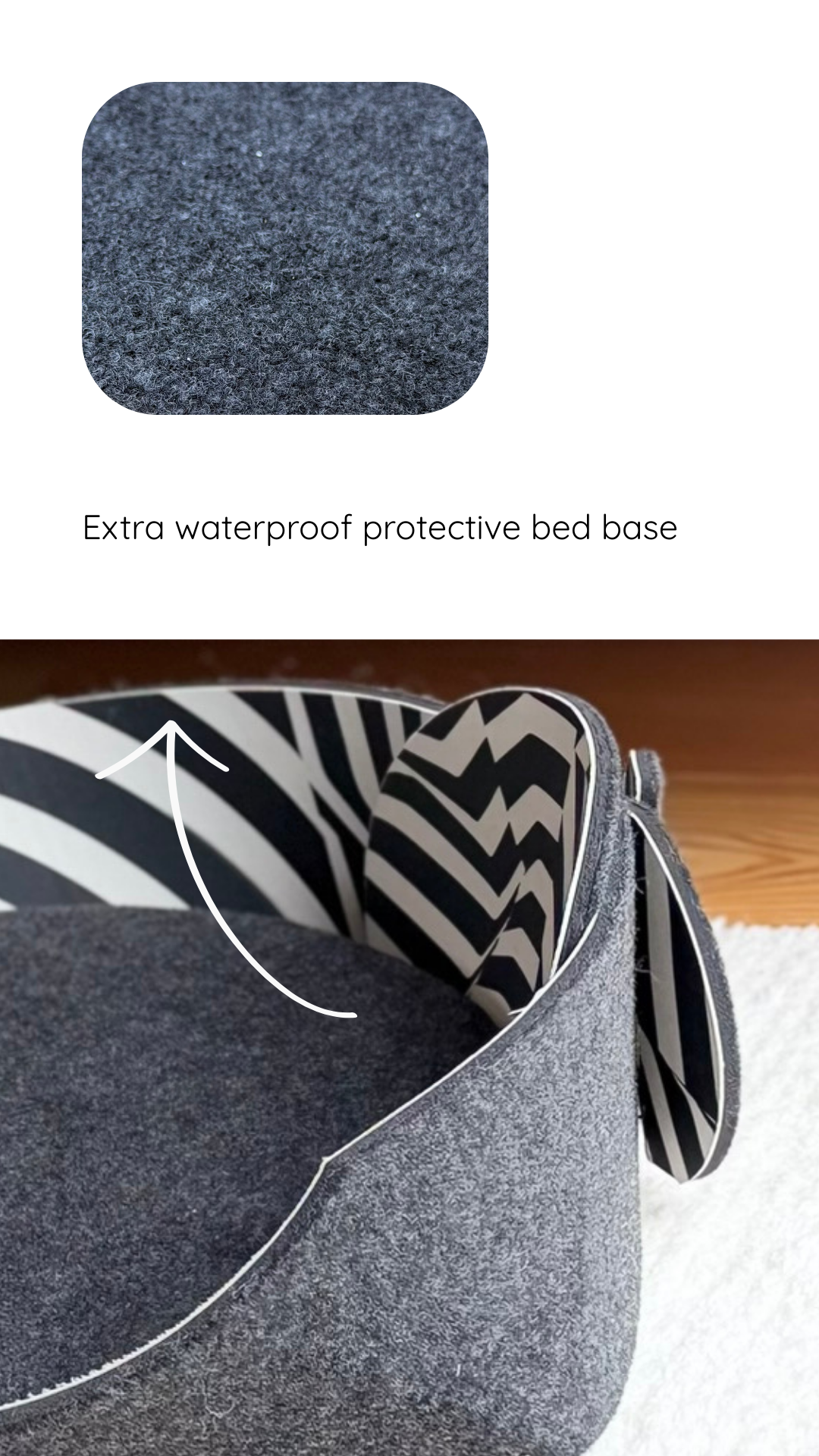 Mono Pet Bed Reversible