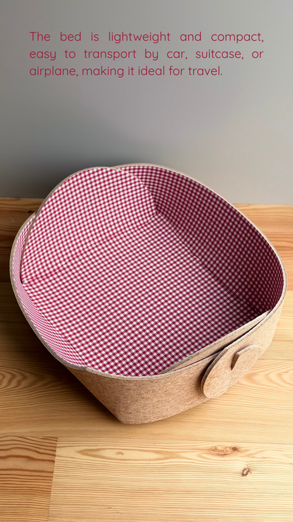 MON CHERRY PET BED & PET MAT CORK