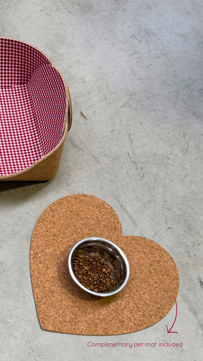 MON CHERRY PET BED & PET MAT CORK