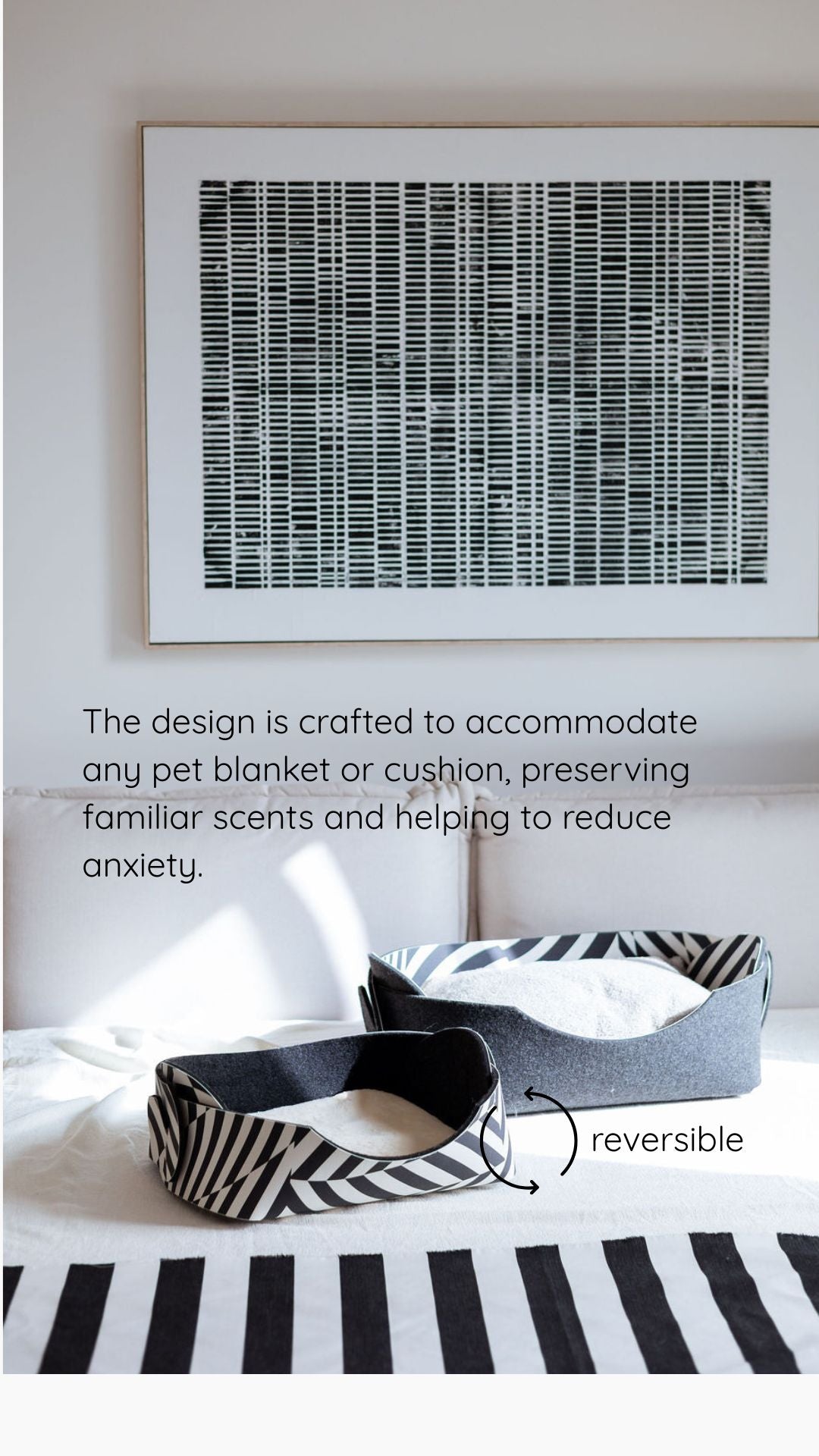 MONO Pet Bed Reversible