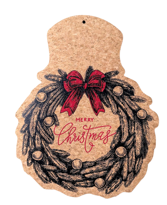 CHRISTMAS PET WREATH DOG