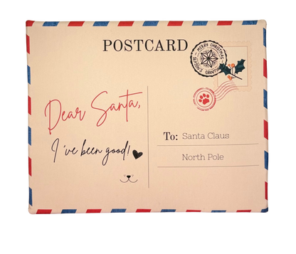 POSTCARD PUFF PET
