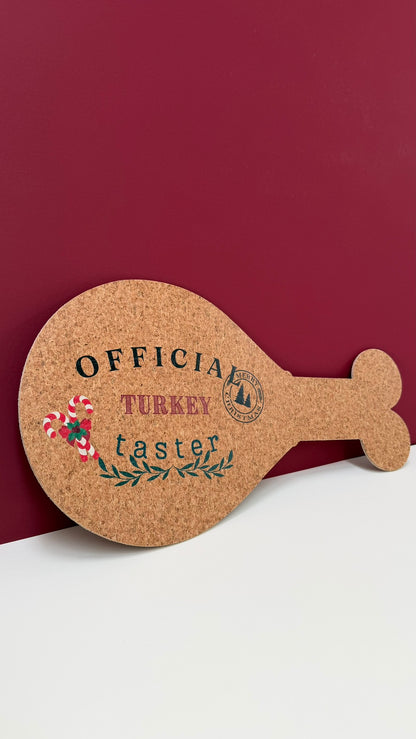 OFFICIAL TURKEY TASTER MAT