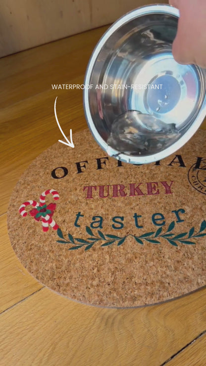 OFFICIAL TURKEY TASTER MAT