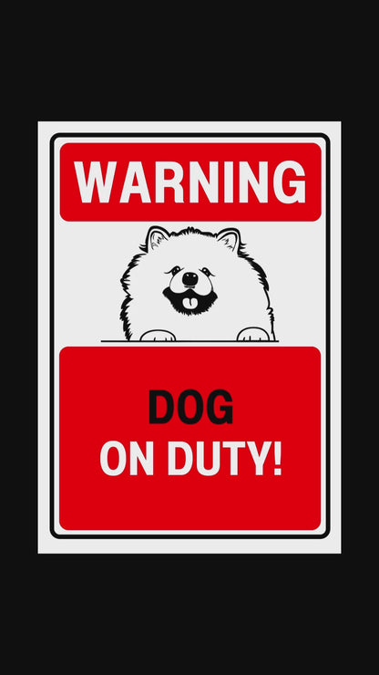 Dog On Duty!