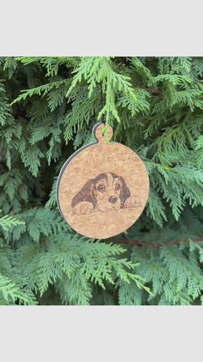 XMAS CORKMAS DOG